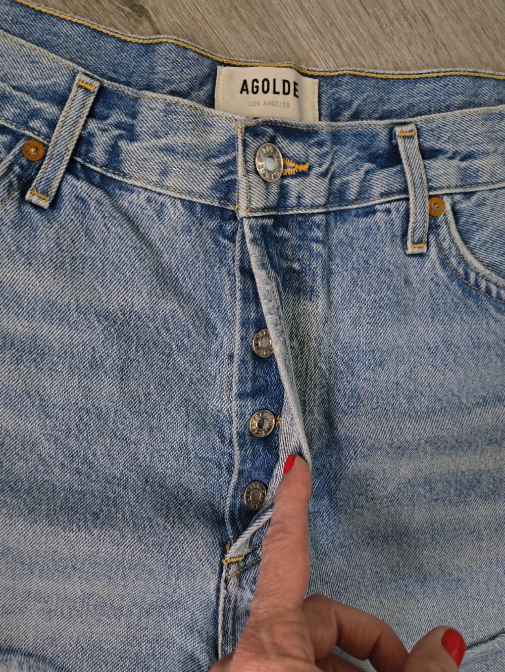 AGOLDE Parker Vintage Cut Off Short size 32 - Picture 4 of 8